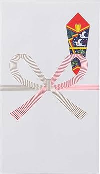 Amazon | 祝ポチ袋 五円型 もろわな結び（花結び・蝶結び）10枚入 ぽち